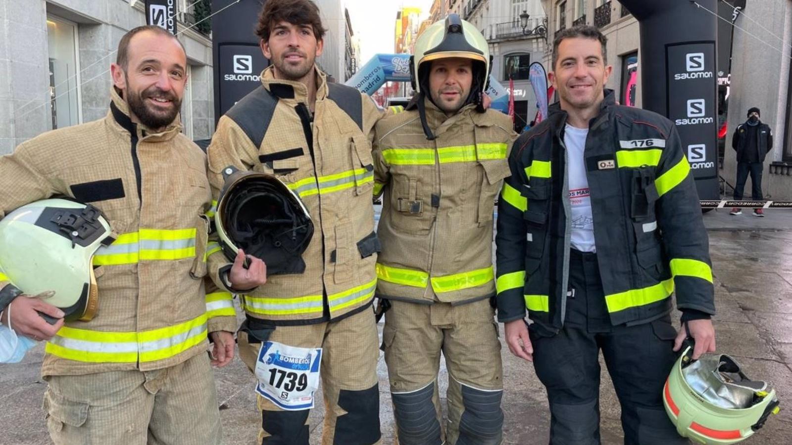 Más de 2.000 corredores participan en el décimo aniversario de la Carrera de Bomberos de Madrid