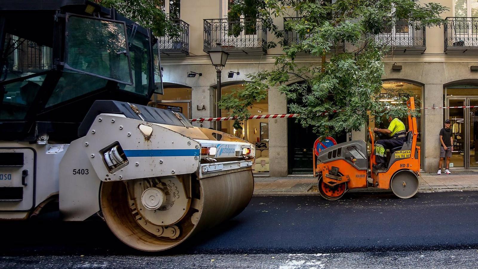 Operación asfalto 2022 en Madrid: 1.080 calles y una inversión de 62 millones