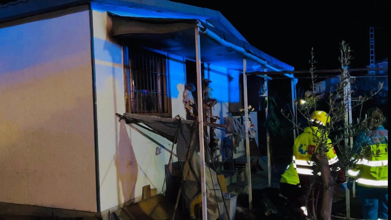 Un nonagenario fallece en un incendio en su vivienda de Valdetorres del Jarama