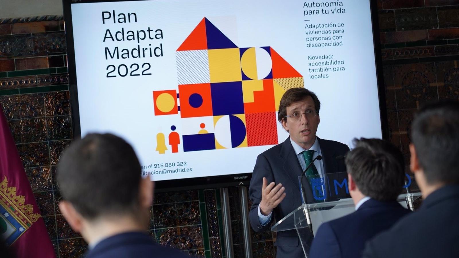 Los vecinos de Madrid con una discapacidad igual o mayor a 75% podrán solicitar ayudas para adaptar sus viviendas Los vecinos de Madrid con una discapacidad igual o mayor a 75% podrán solicitar ayudas para adaptar sus viviendas