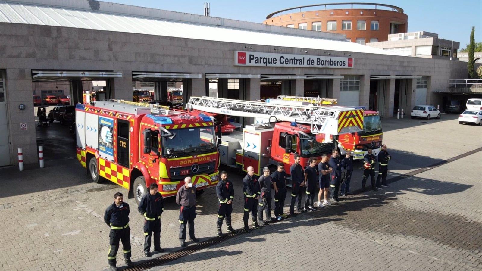 El Cuerpo regional de Bomberos rinde homenaje a los 33 bomberos fallecidos en la invasión de Ucrania