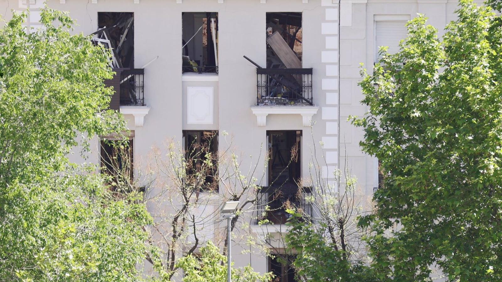 Reciben el alta dos de los cinco heridos ingresados en hospitales por la explosión en el distrito de Salamanca Reciben el alta dos de los cinco heridos ingresados en hospitales por la explosión en el distrito de Salamanca