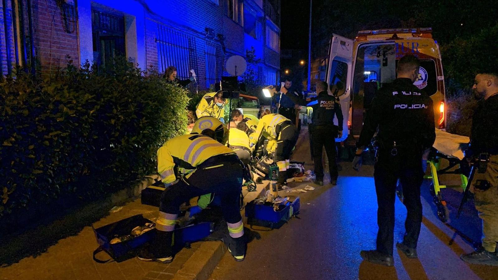 La Policía busca a un hombre que apuñaló a otro en Aluche para robarle el móvil