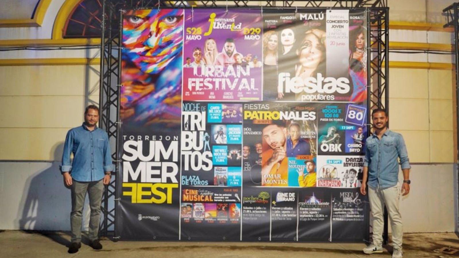 Un concierto de Malú, cine y diferentes espectáculos, entre las actividades del 'Torrejón Summer Fest'