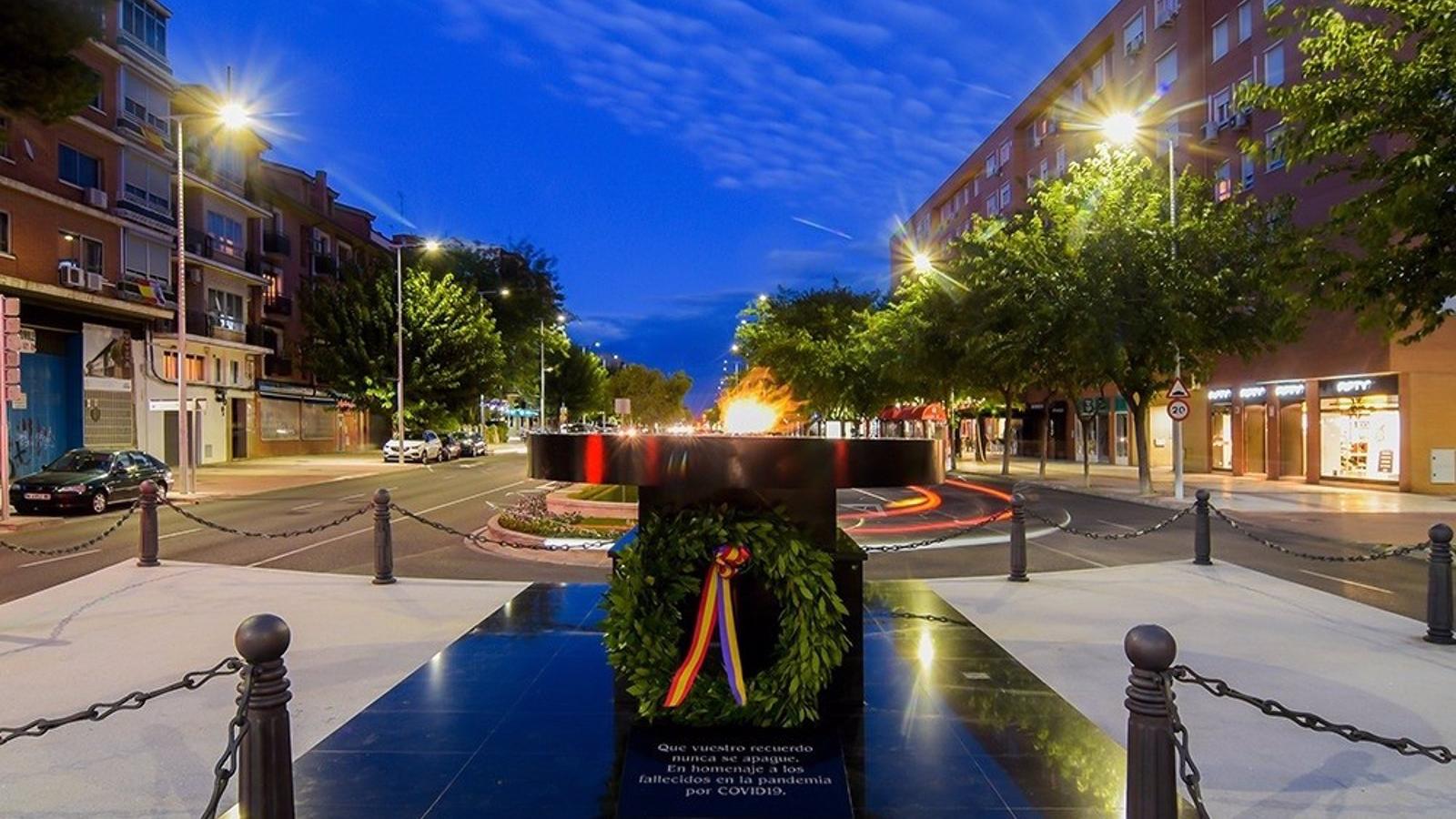 Torrejón homenajea este domingo a las víctimas de Covid-19 con un acto en el Pebetero en Memoria