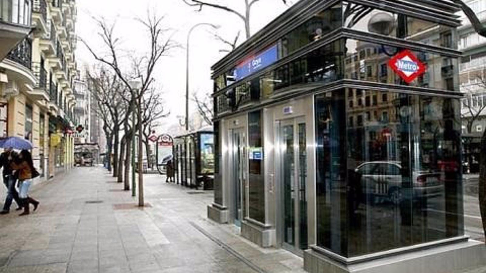 Metro instalará 13 nuevos ascensores en la estación de Diego de León