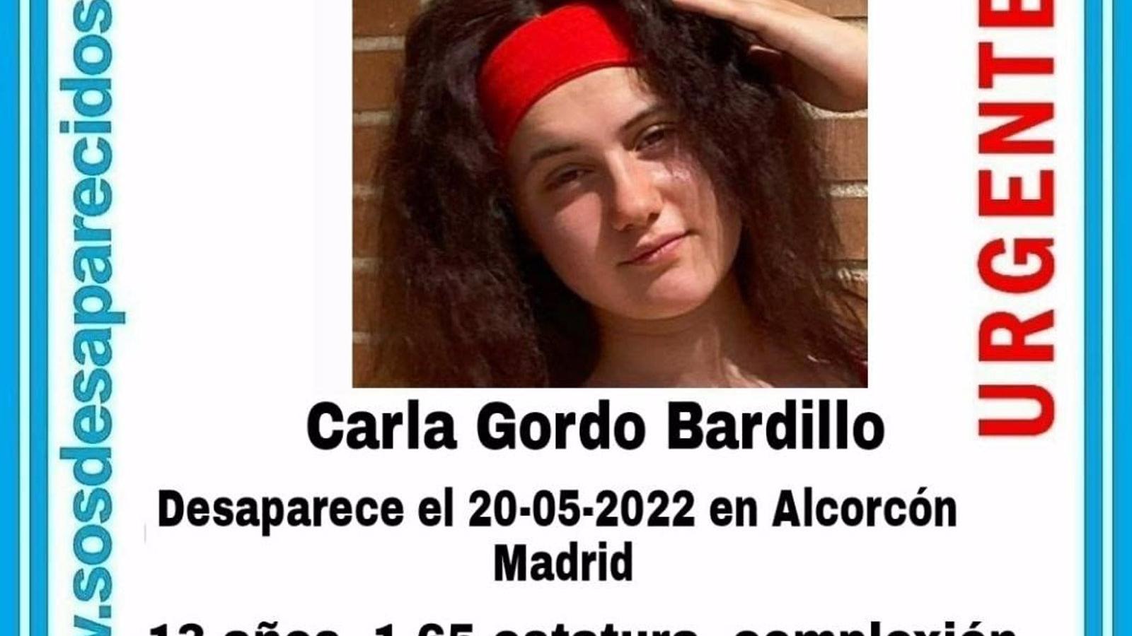 Desaparece una chica de 13 años en Alcorcón