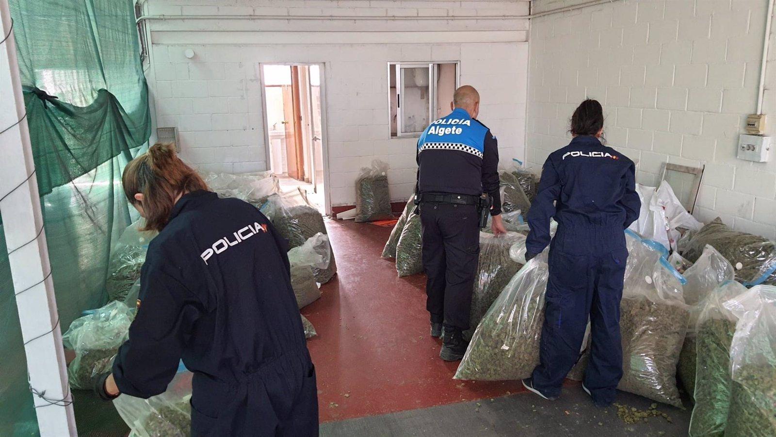 La Policía Local de Algete colabora en la desarticulación de una banda criminal dedicada al tráfico de droga