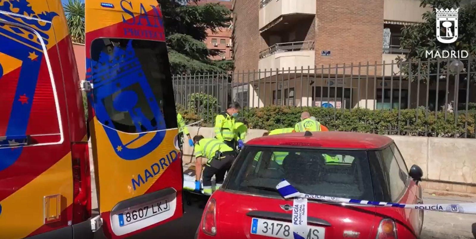Herido un hombre atropellado por un coche en el distrito de Fuencarral Herido un hombre atropellado por un coche en el distrito de Fuencarral