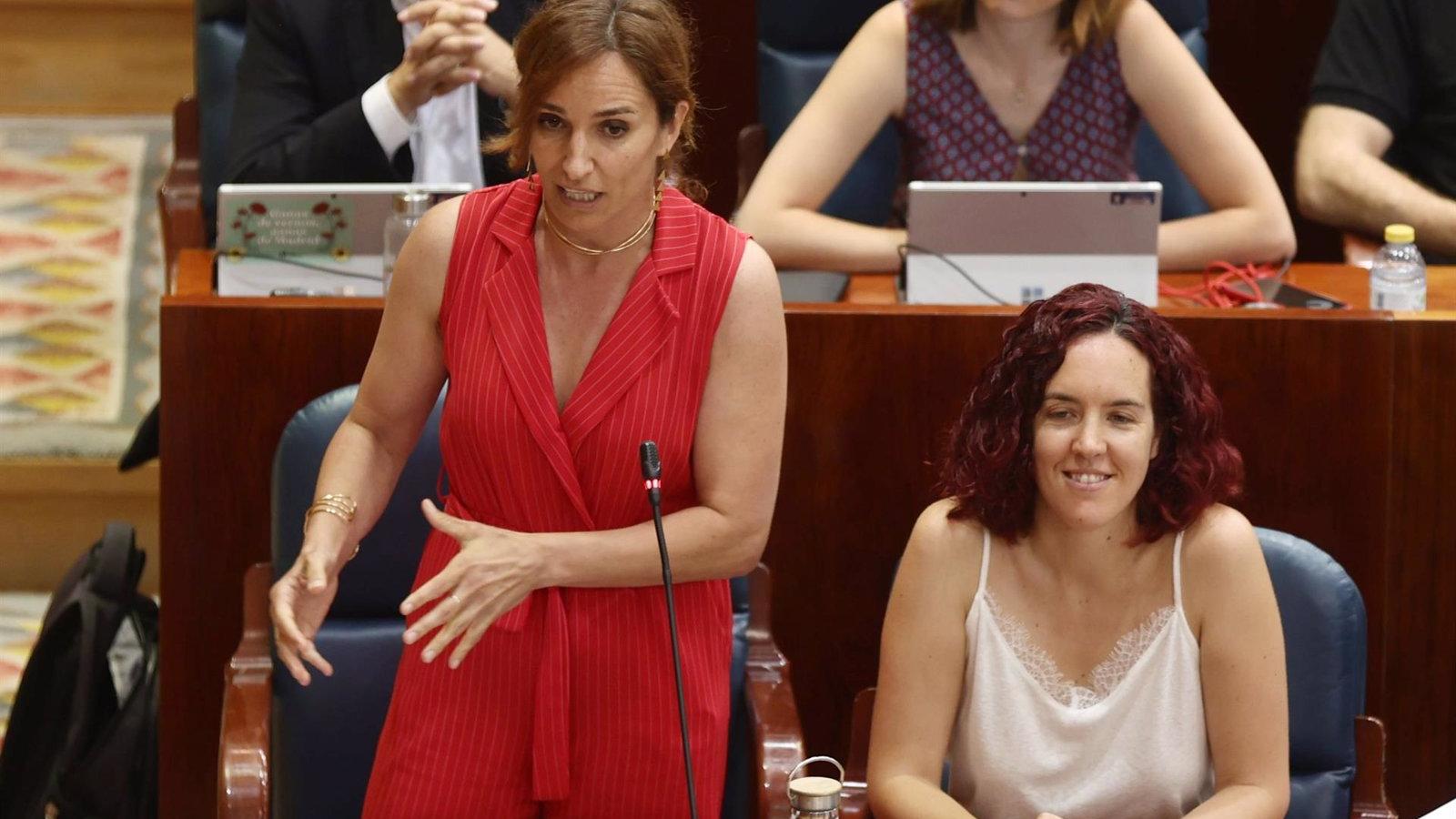 Mónica García se pierde el último Pleno de la Asamblea antes del verano al dar positivo en Covid