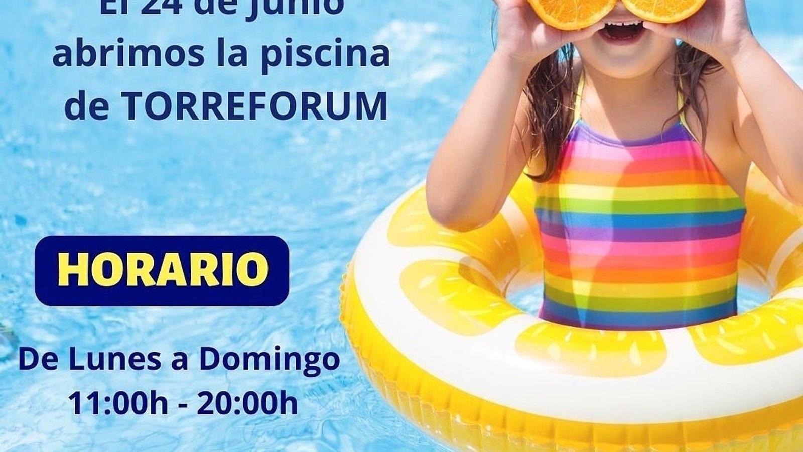 La piscina  de Torrelodones abre este viernes y la piscina cubierta el próximo 1 de julio
