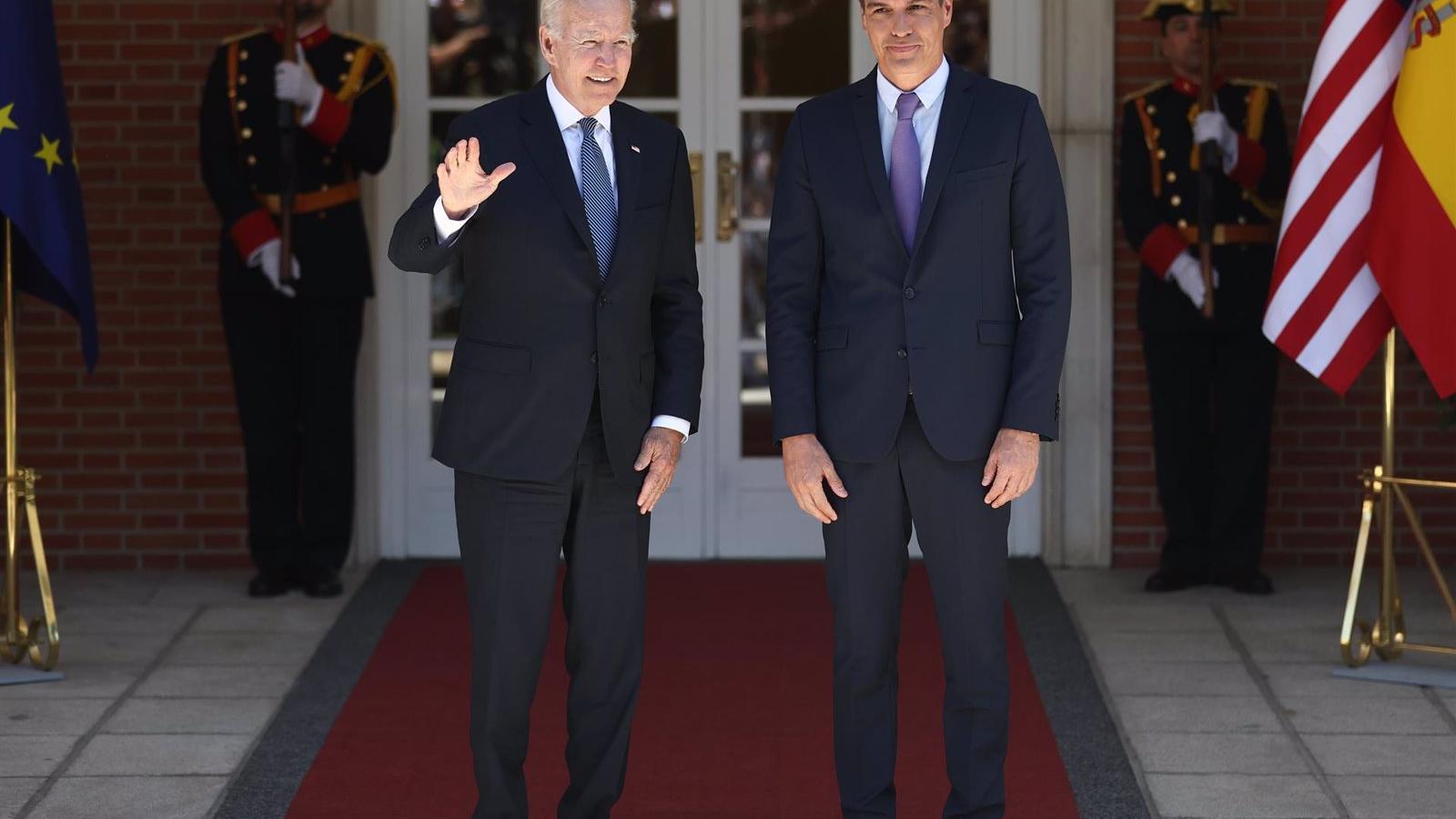 Biden y Sánchez acuerdan que Estados Unidos amplíe de cuatro a seis sus destructores permanentes en Rota