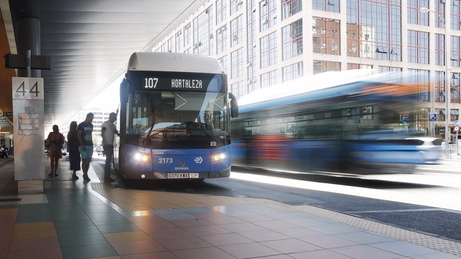 Autobuses de la EMT conectarán Sainz de Baranda y Nuevos Ministerios desde el sábado por las obras de la L6 de Metro