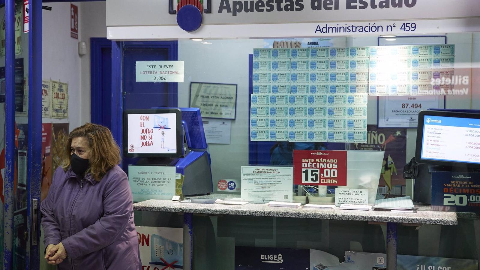 Un acertante en Madrid gana más de 1,2 millones de euros en el sorteo de 'La Bonoloto'