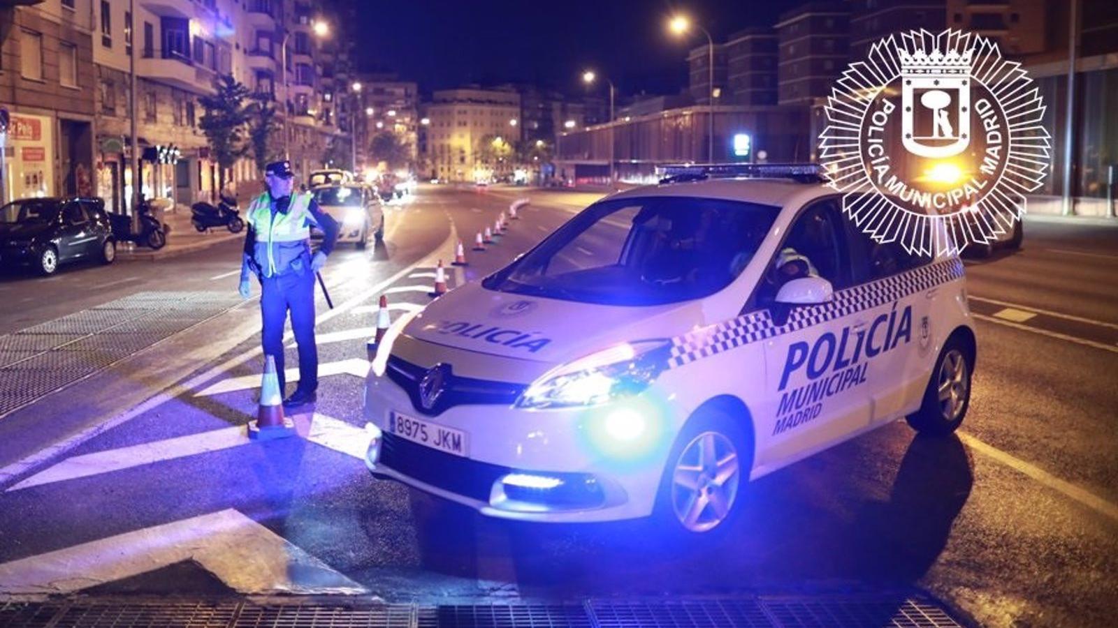 La Policía Municipal de Madrid hizo 59.000 controles de alcohol y detuvo o investigó a 1.800 conductores en el primer semestre