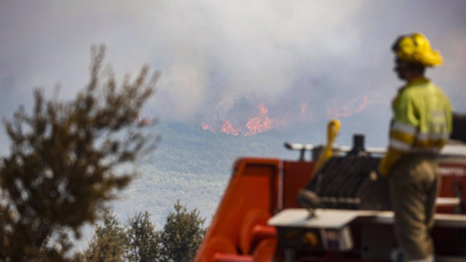 La región de Madrid recibirá ayudas del Gobierno central por los incendios forestales en Aranjuez y Collado Mediano