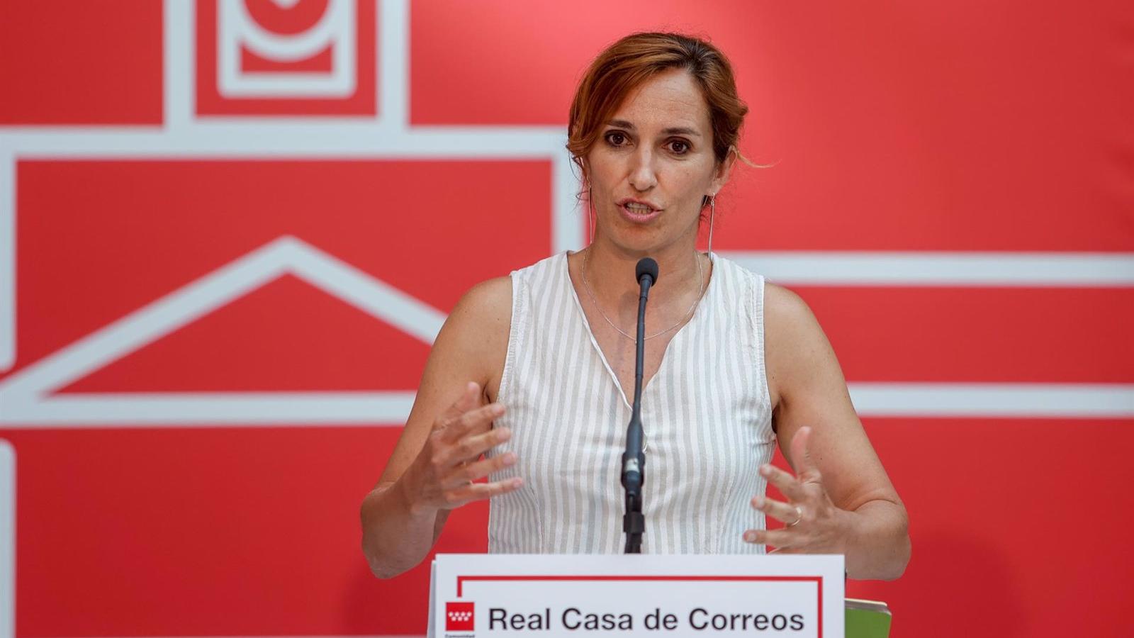 Mónica García pide a Díaz Ayuso y a Feijóo que piensen en los ciudadanos