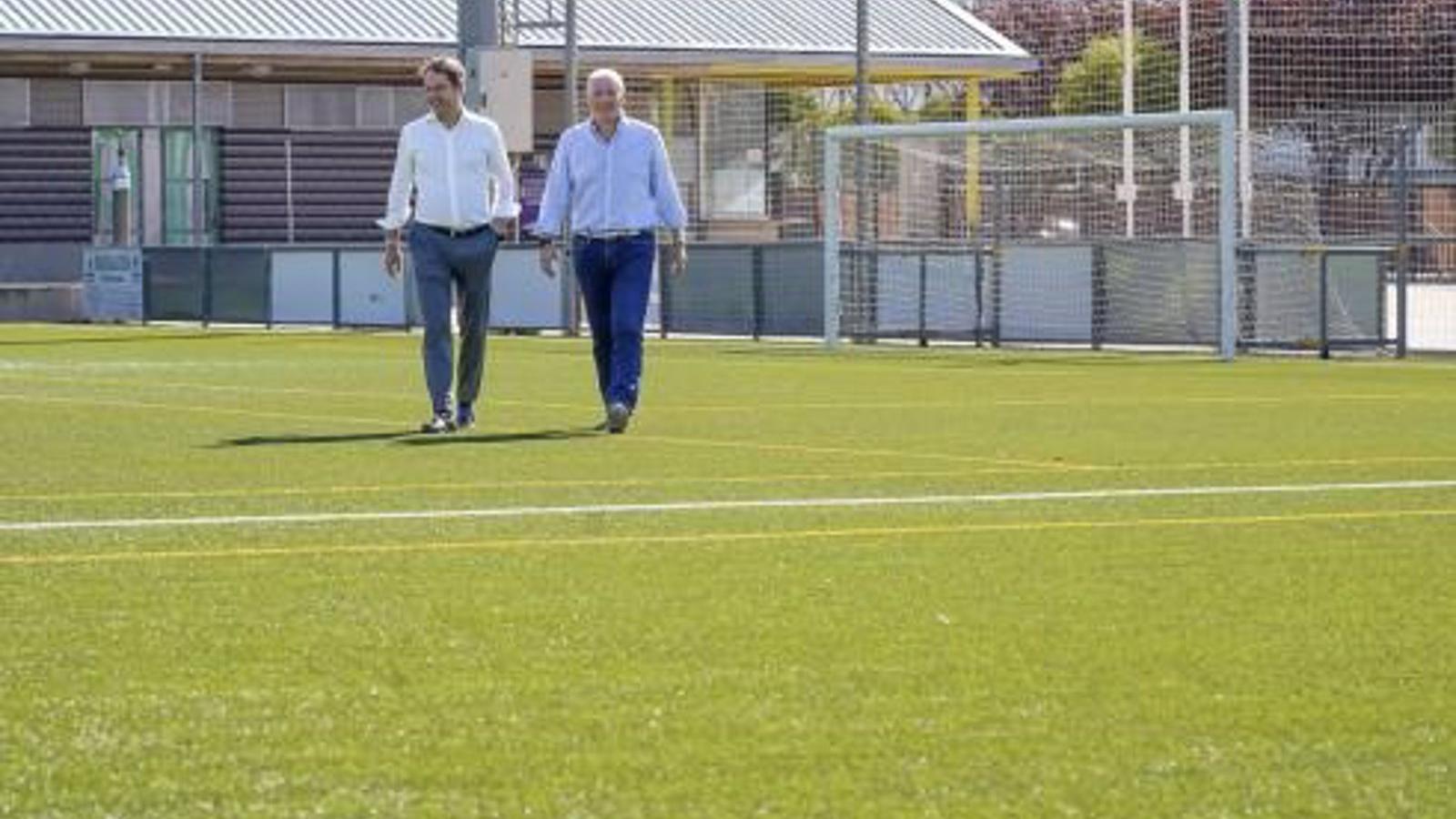 Torrejón renueva los campos de fútbol municipales de la ciudad
