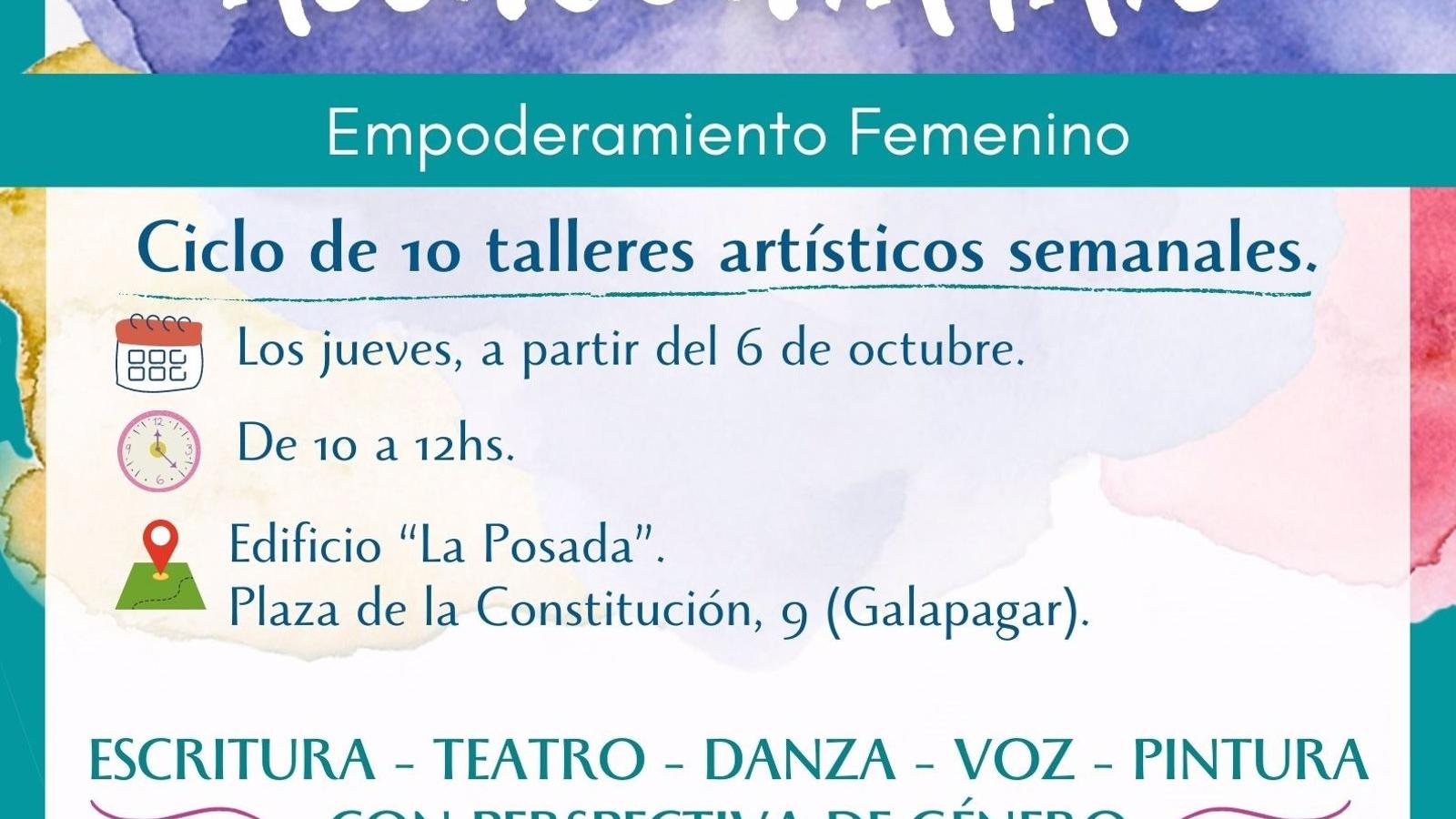 Galapagar lanza una decena de talleres gratuitos para avanzar hacia el empoderamiento femenino