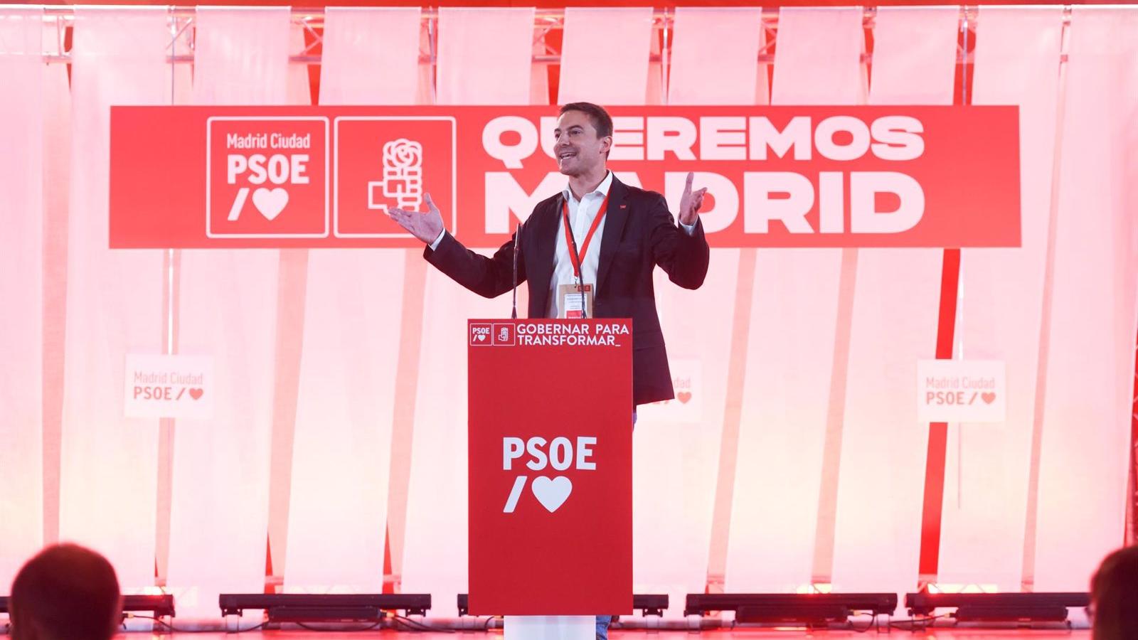Juan Lobato es elegido candidato del PSOE a presidir la Comunidad tras reunir más de 5.000 avales