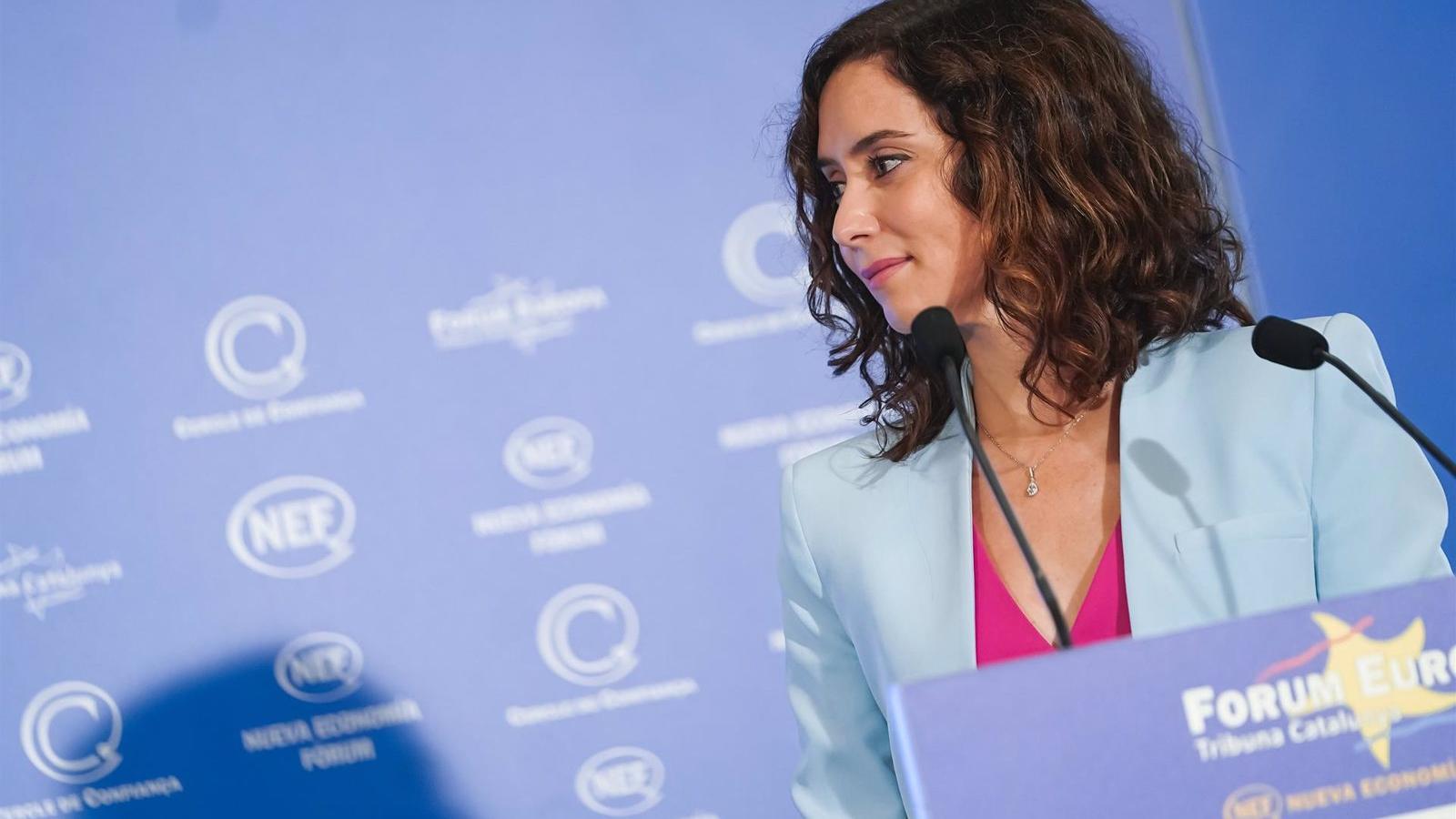 Díaz Ayuso no descarta recurrir el impuesto de solidaridad a los tribunales Díaz Ayuso no descarta recurrir el impuesto de solidaridad a los tribunales