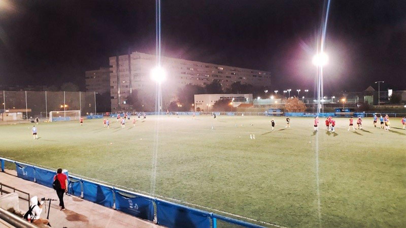 Los campos de fútbol Alfredo Cenarriaga de Alcorcón mejoran su iluminación con luminarias de tecnología LED