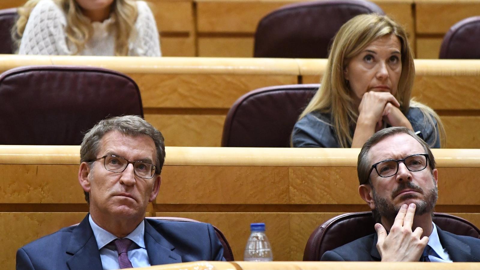 El PP reta a Sánchez a debatir con Feijóo en las sesiones de control del Senado, con tiempo similar y tasado El PP reta a Sánchez a debatir con Feijóo en las sesiones de control del Senado, con tiempo similar y tasado