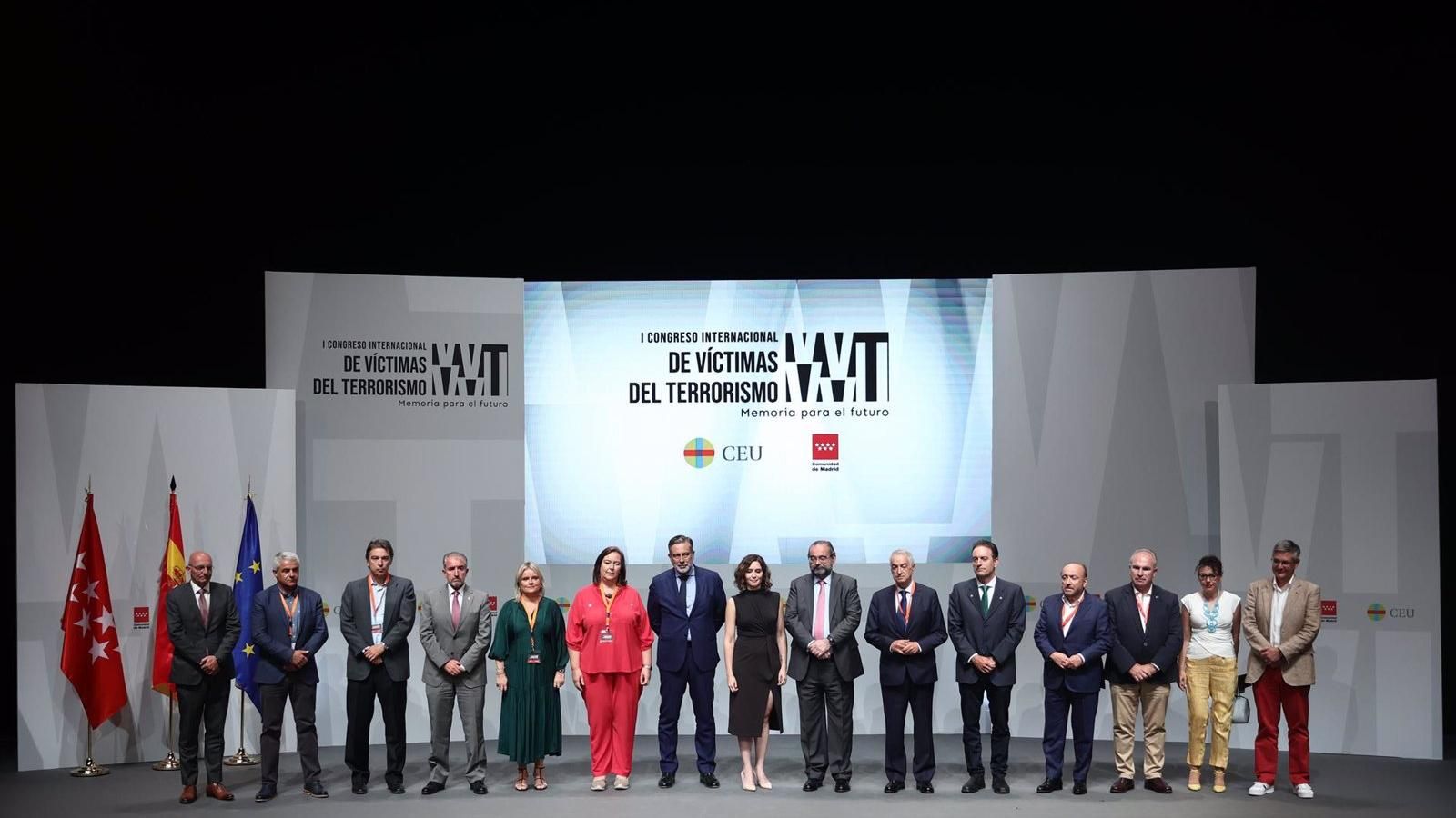 El Gobierno regional concede su Gran Cruz de Víctimas del Terrorismo a 209 fallecidos por atentados