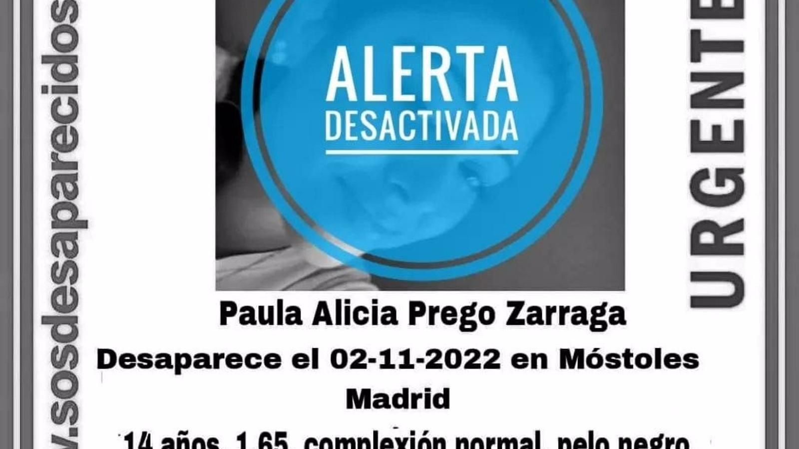  Hallan en estado saludable a las dos menores desaparecidas en Madrid y Móstoles