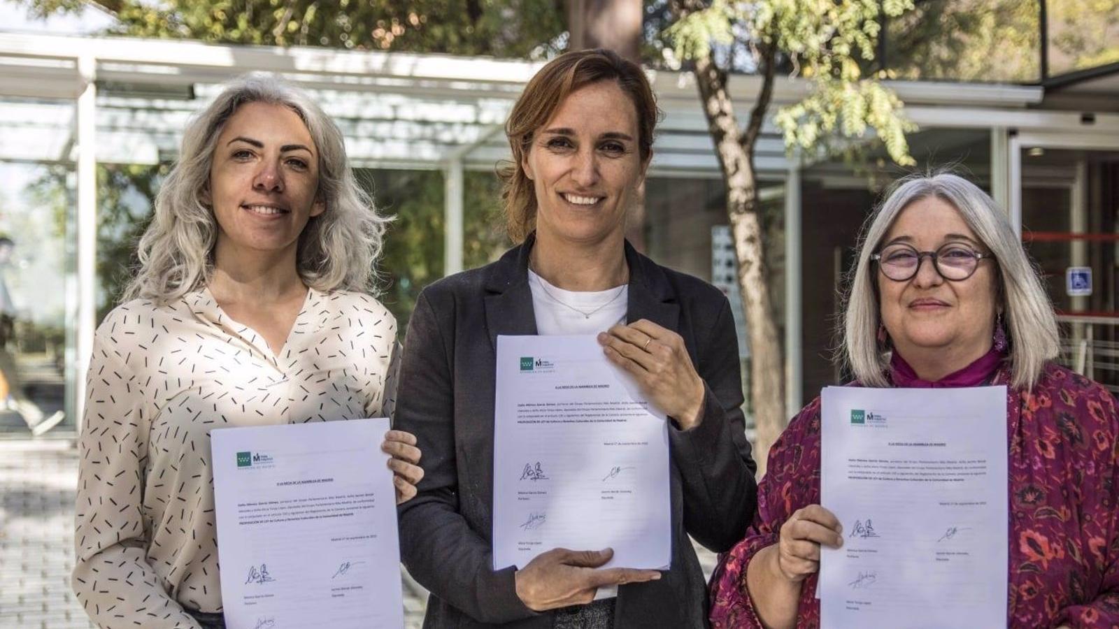 Más Madrid presenta una Ley de Cultura para fomentar la transparencia