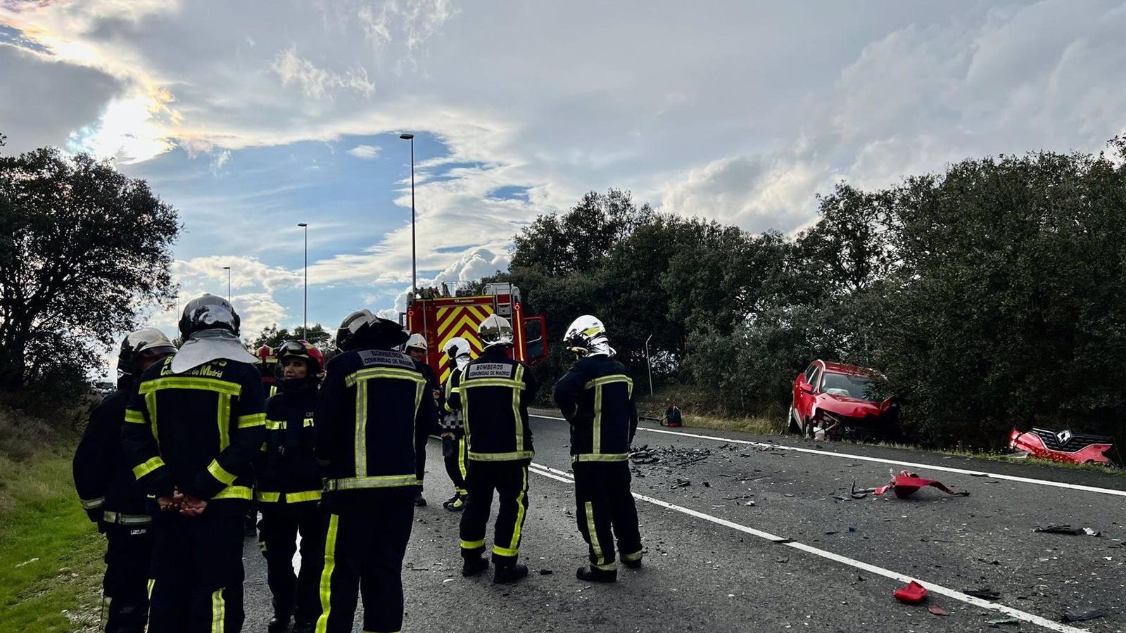 Muere una mujer y otro conductor resulta herido grave al colisionar frontalmente en la M-507