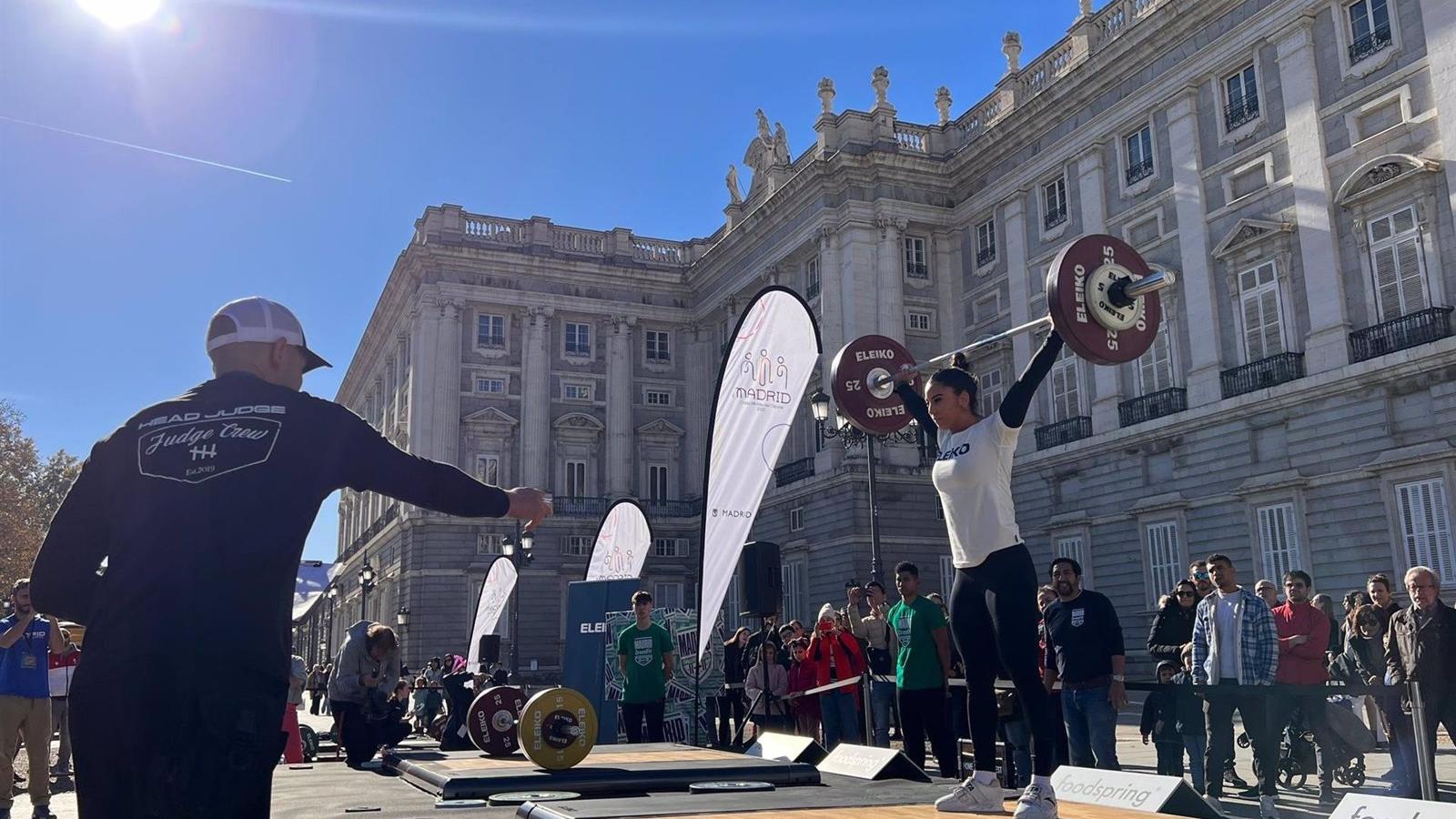 El Madrid Challenger Series lleva el CrossFit y la halterofilia a las puertas del Palacio Real