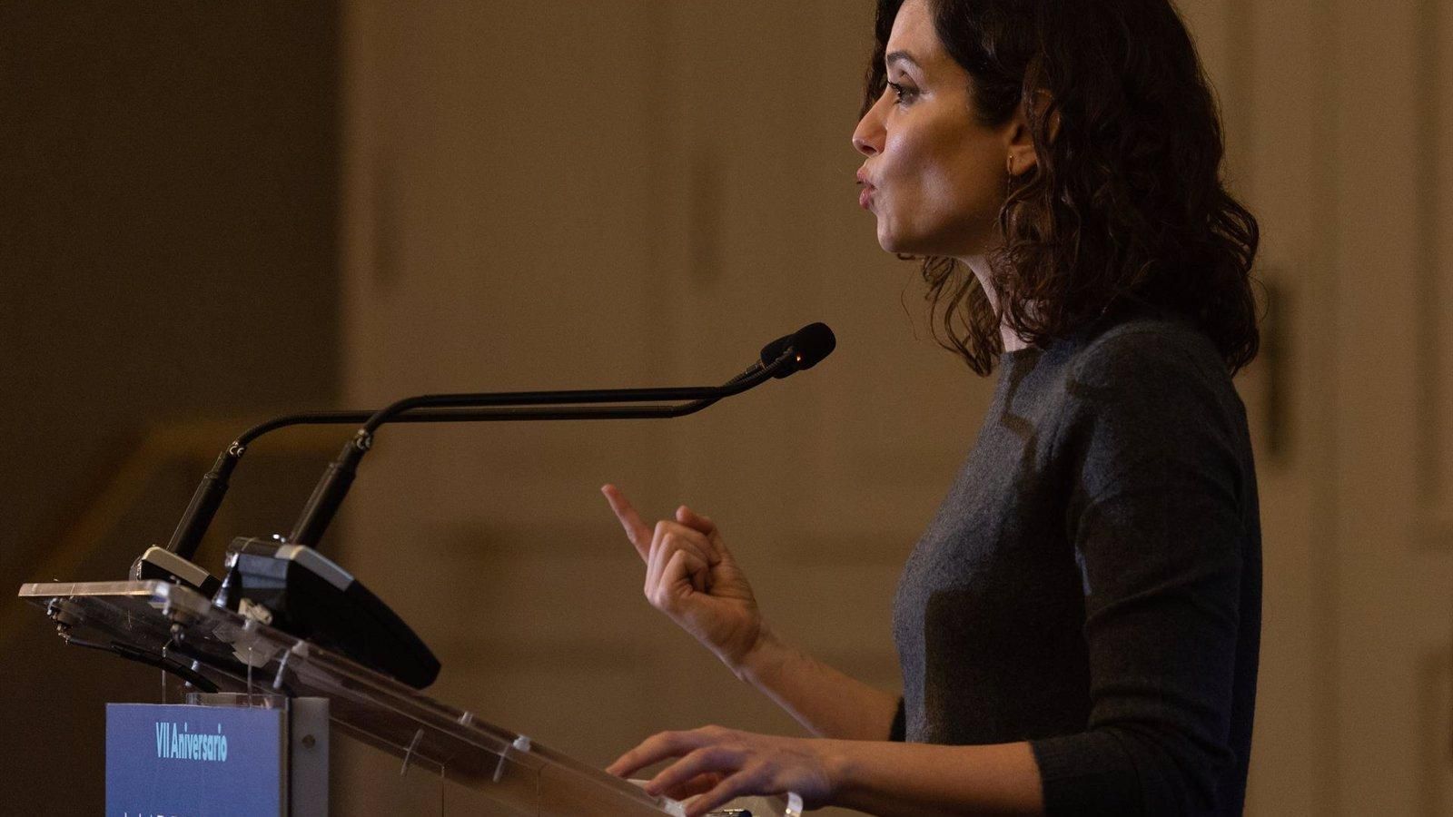 La presidenta regional apela a la "sensatez" para aprobar los Presupuestos de 2023