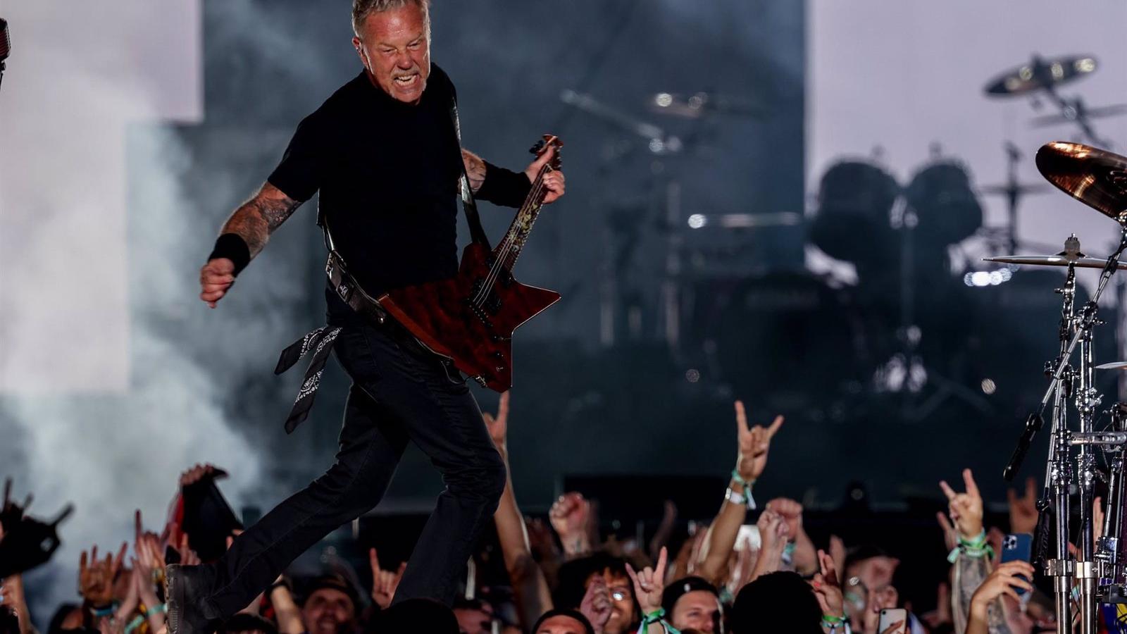 Metallica anuncia dos conciertos en Madrid el 12 y 14 de julio de 2024