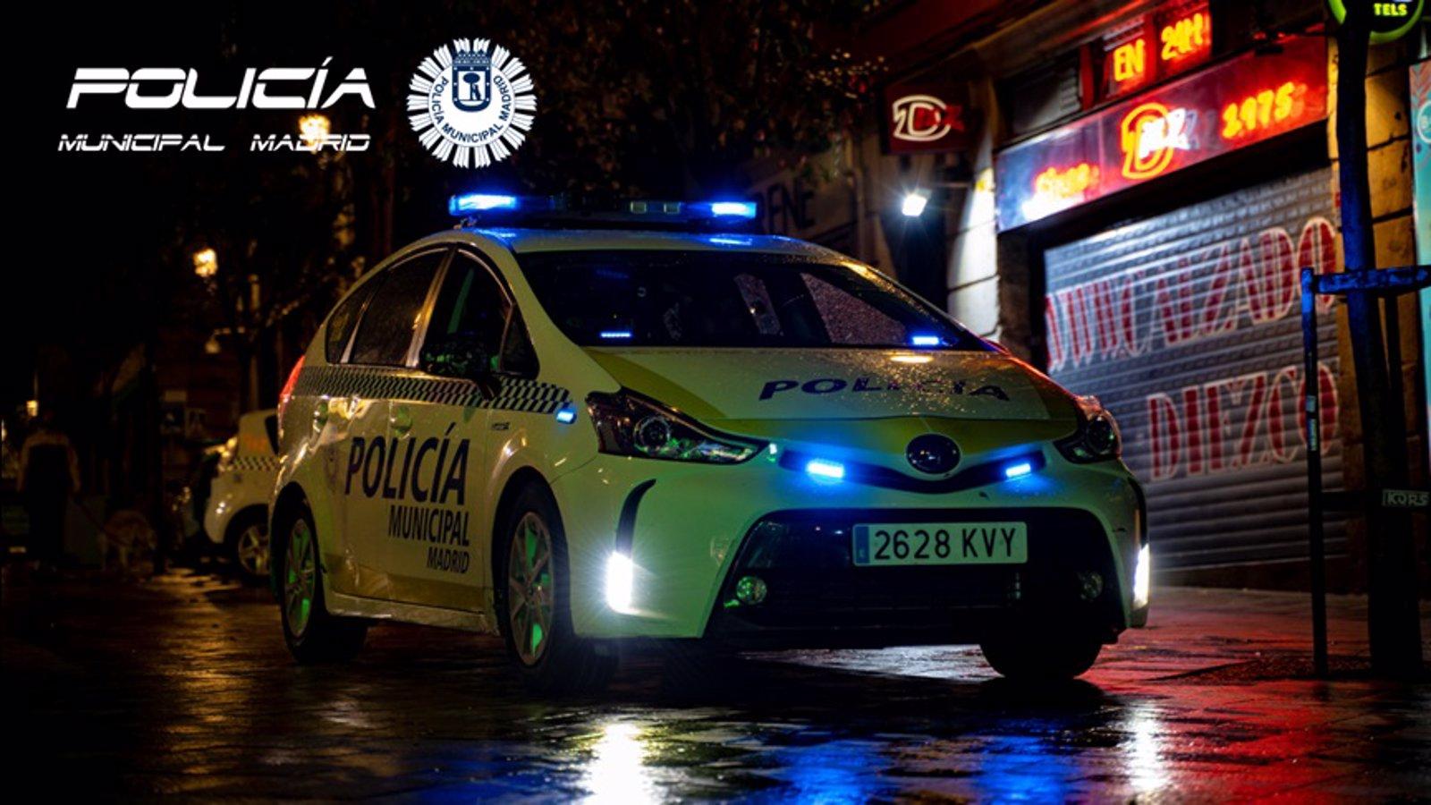 Heridos dos policías durante la persecución de un conductor borracho por las calles de Vallecas