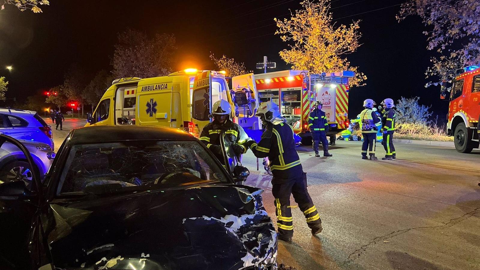 Mueren tres mujeres, una menor de edad, en dos accidentes de tráfico en Estremera y Móstoles