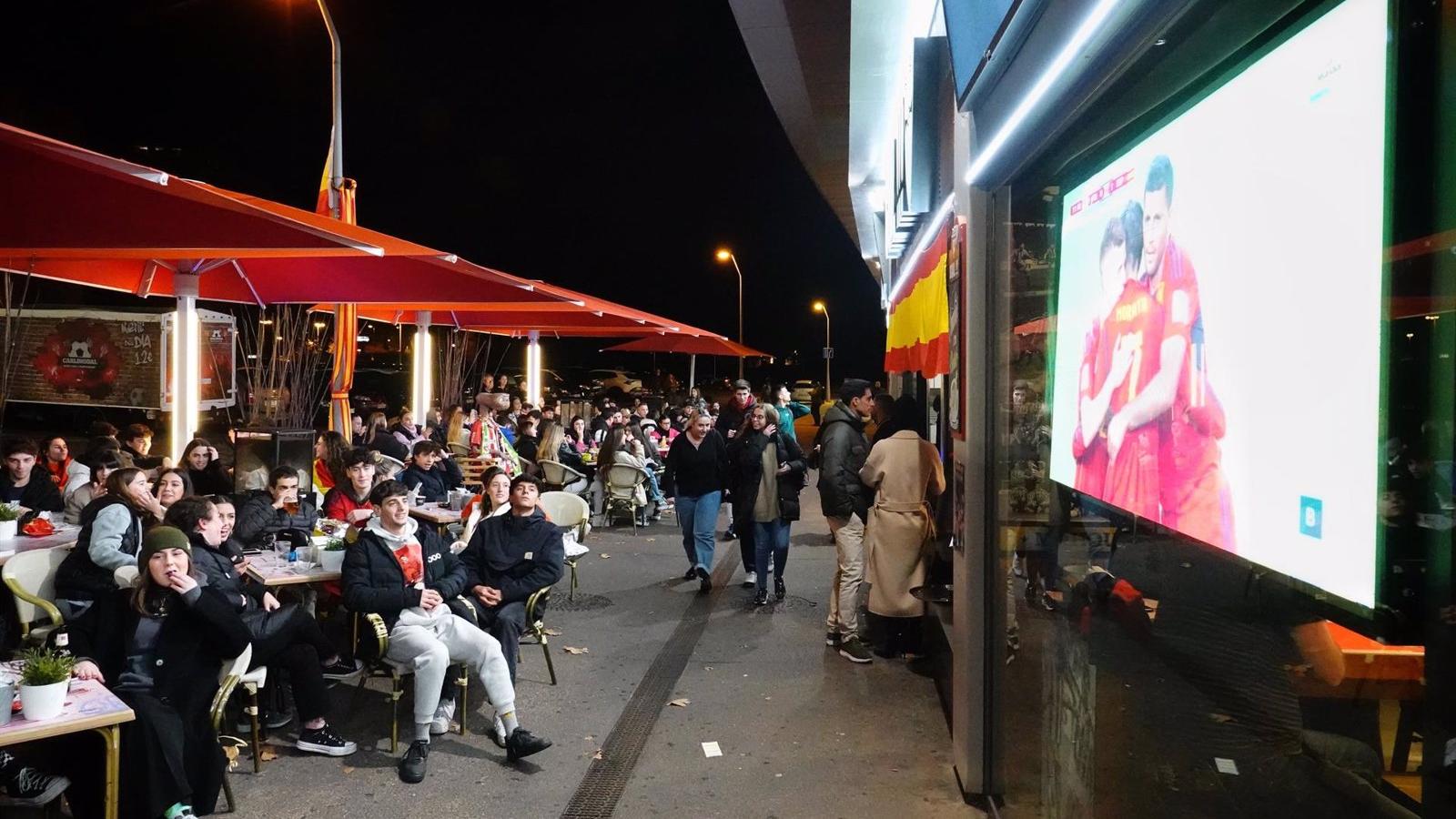 La Policía Nacional prepara un dispositivo ante posibles disturbios tras el partido entre España y Marruecos La Policía Nacional prepara un dispositivo ante posibles disturbios tras el partido entre España y Marruecos
