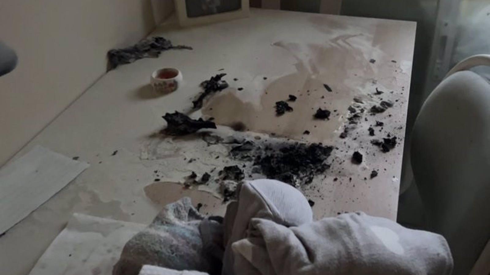 Herida leve una pareja en el conato de fuego, provocado por unas velas, en su piso en Majadahonda