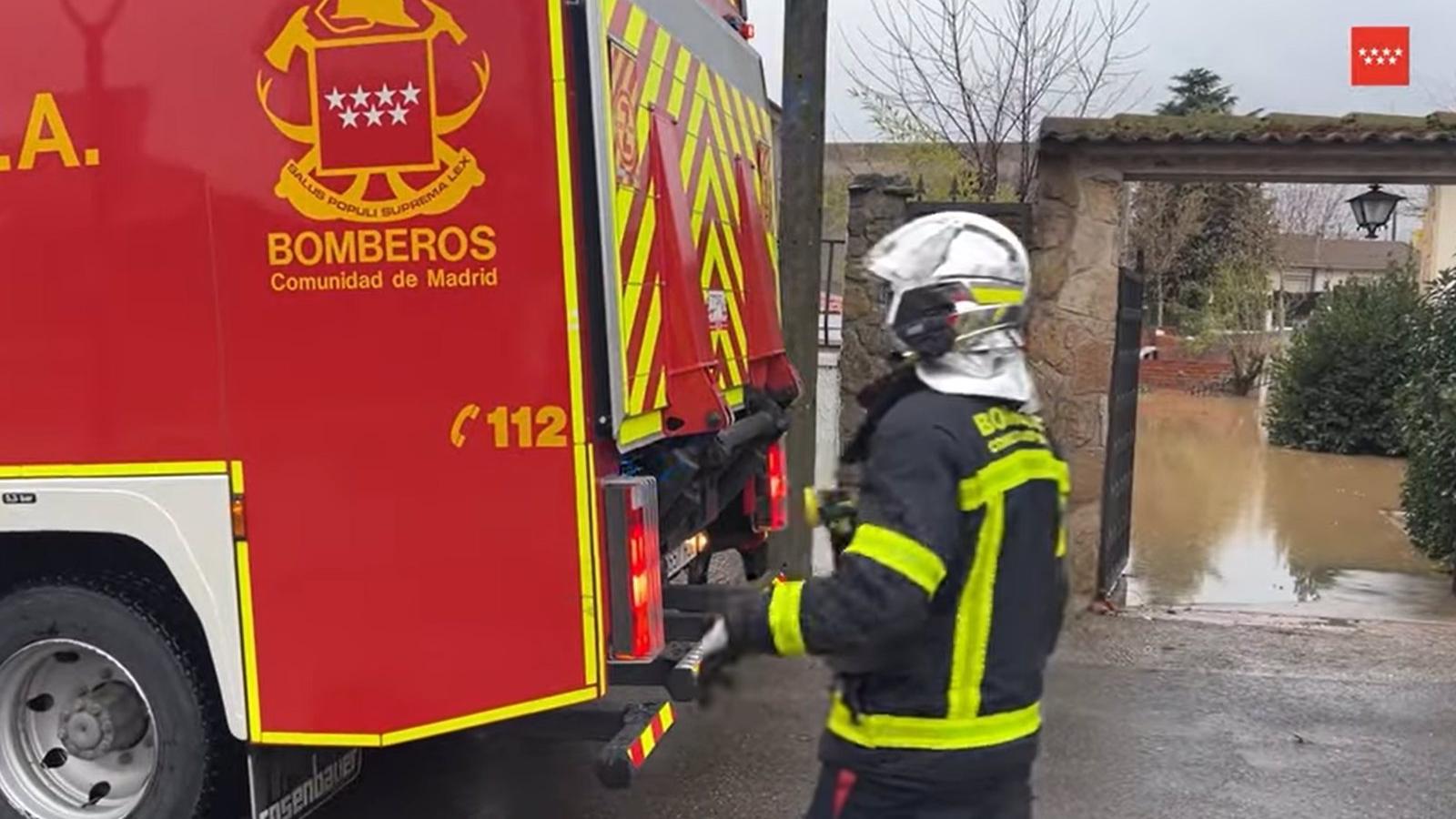 Emergencias 112 gestionó la tarde del miércoles en la región más de 300 incidentes por las fuertes lluvias