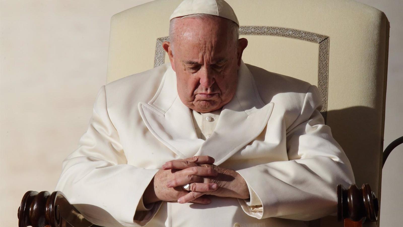El Papa: &quot;En Cataluña la Iglesia no puede hacer propaganda por un lado o por otro&quot;