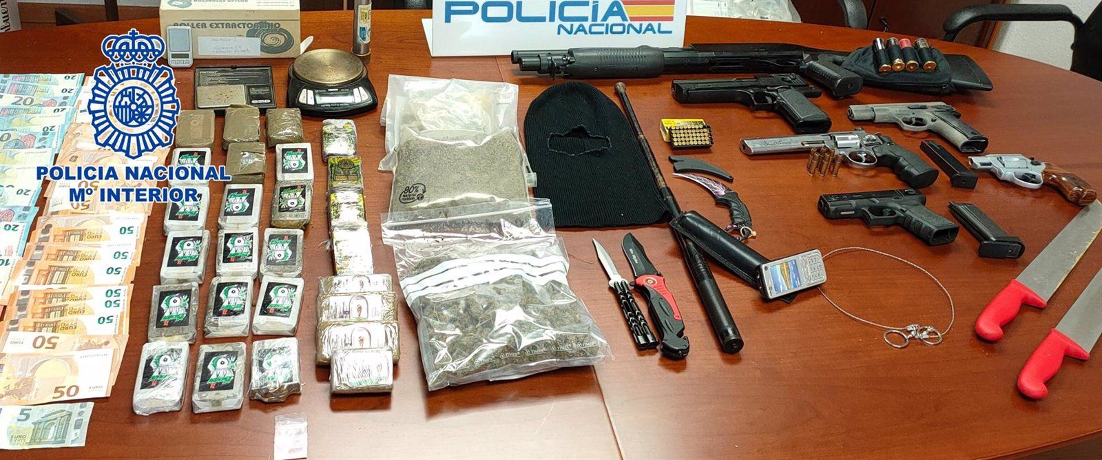 Desarticulado un gran punto de venta de drogas en Torrejón