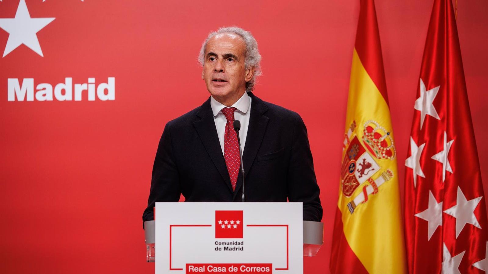 Escudero solicita que se intensifique el control en Barajas por la situación del Covid en China