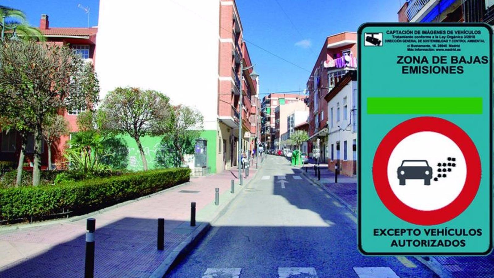Entra en vigor la zona de bajas emisiones en 23 municipios madrileños