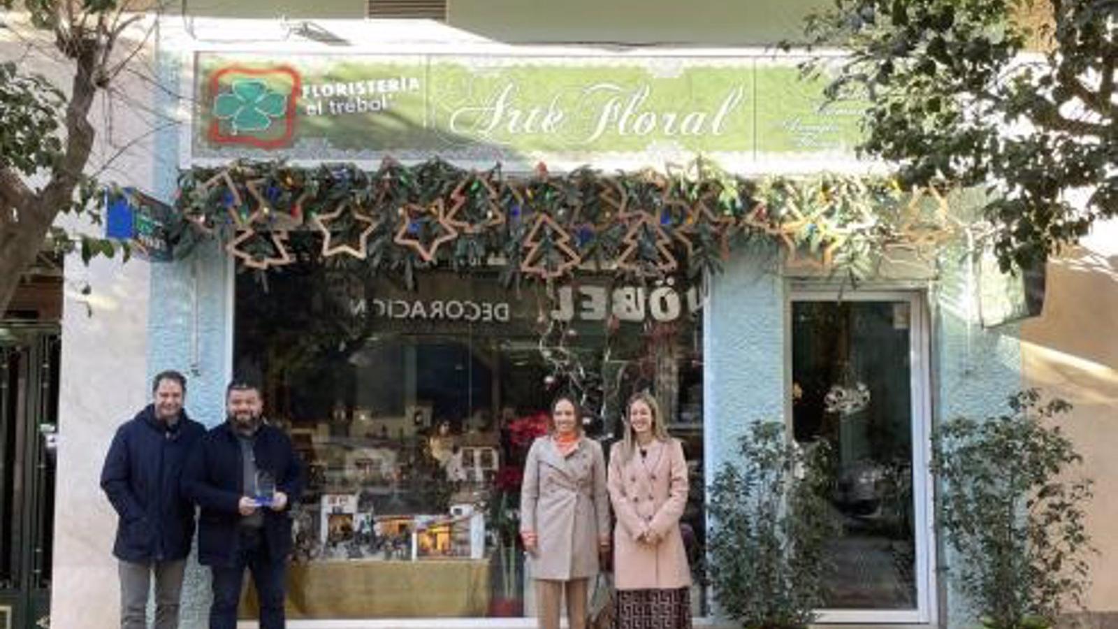 Entregados los premios del concurso Decoración navideña de escaparates y fachadas del comercio minorista en Torrejón