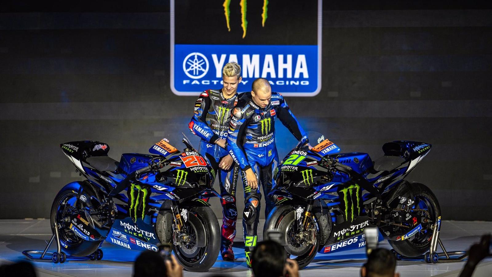 Yamaha presenta su 'M1' para el Mundial de MotoGP 
