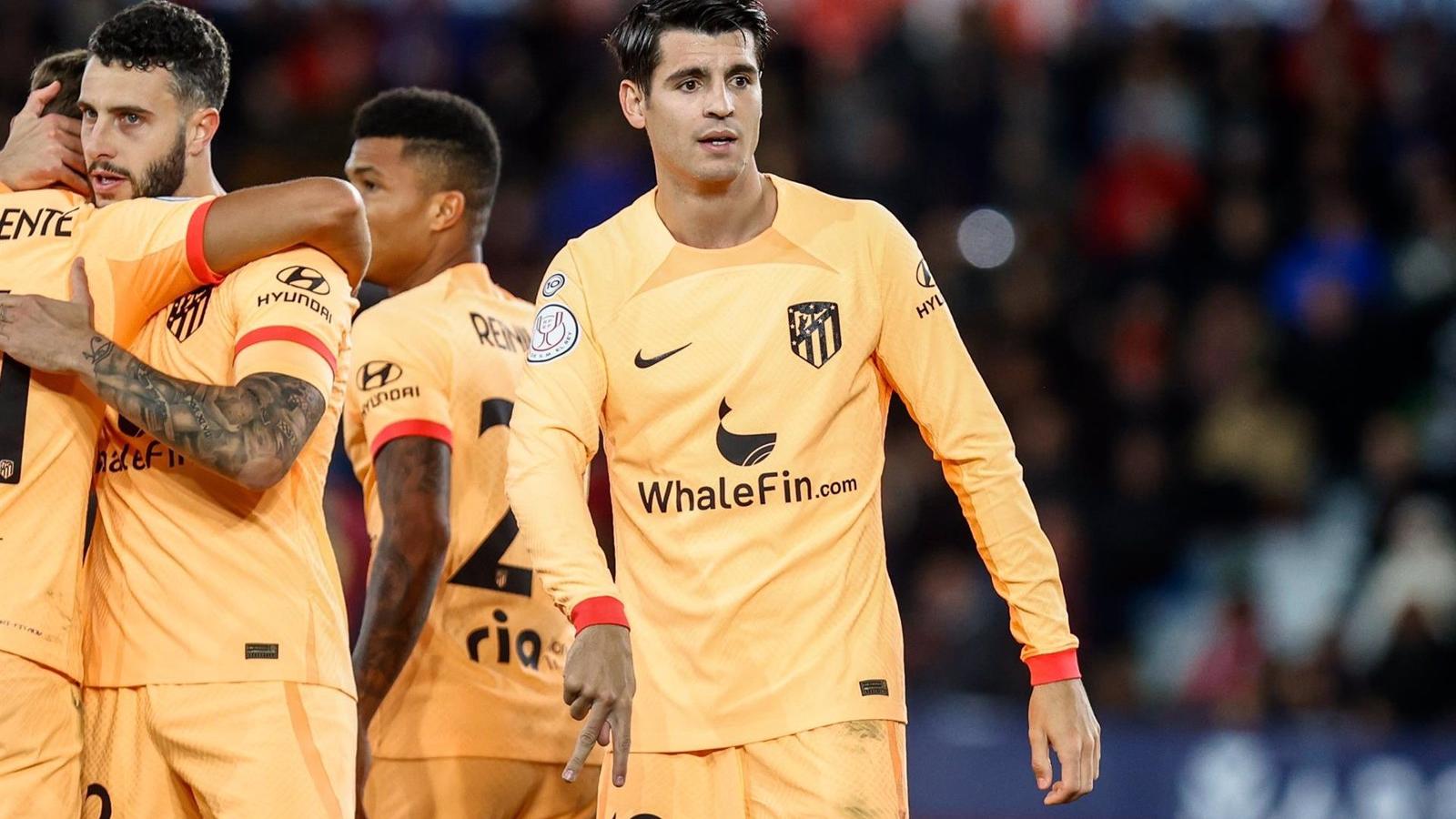El Atlético de Madrid coge aire ante el Levante y pasa a cuartos de la Copa del Rey