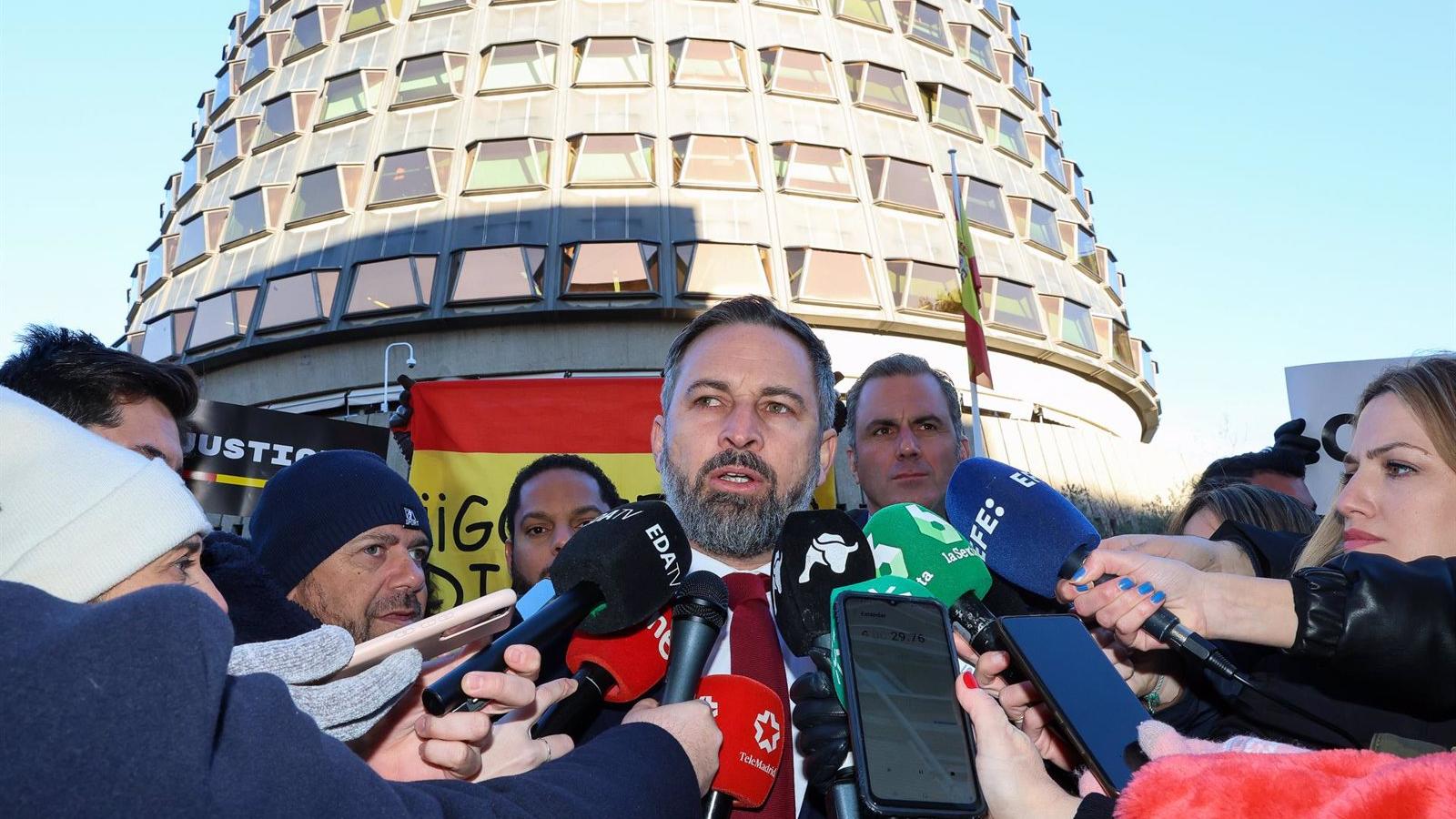 Abascal acusa a 'Génova' querer poner un "cordón sanitario" a Vox y de buscar la ruptura del Gobierno de Mañueco