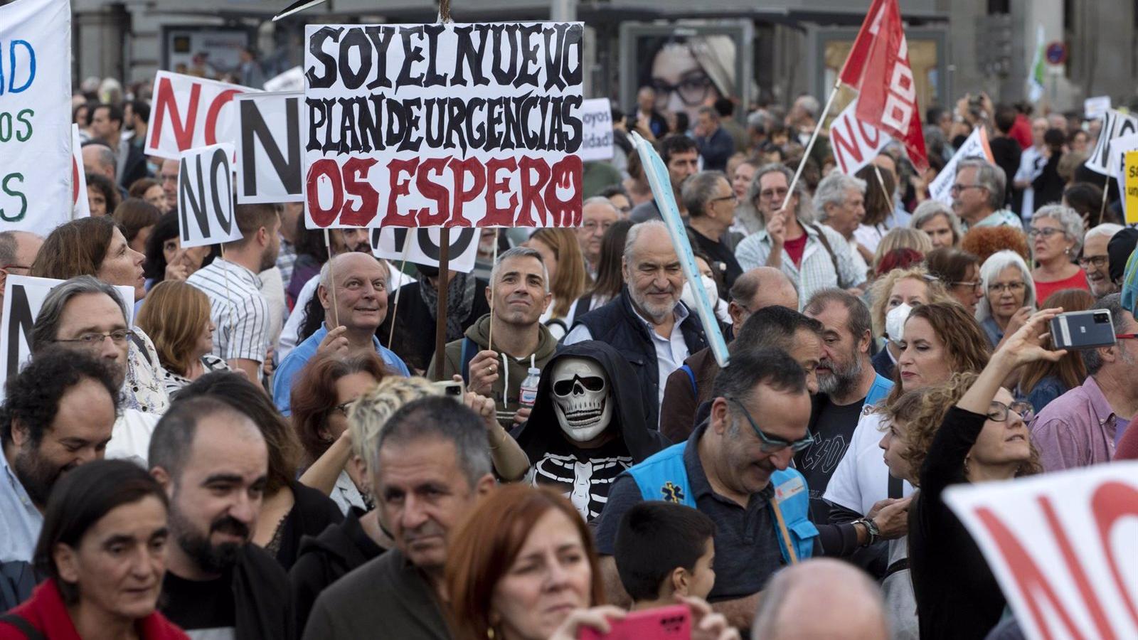 Tres nuevas jornadas de huelga de los trabajadores de urgencias extrahospitalarias de Madrid