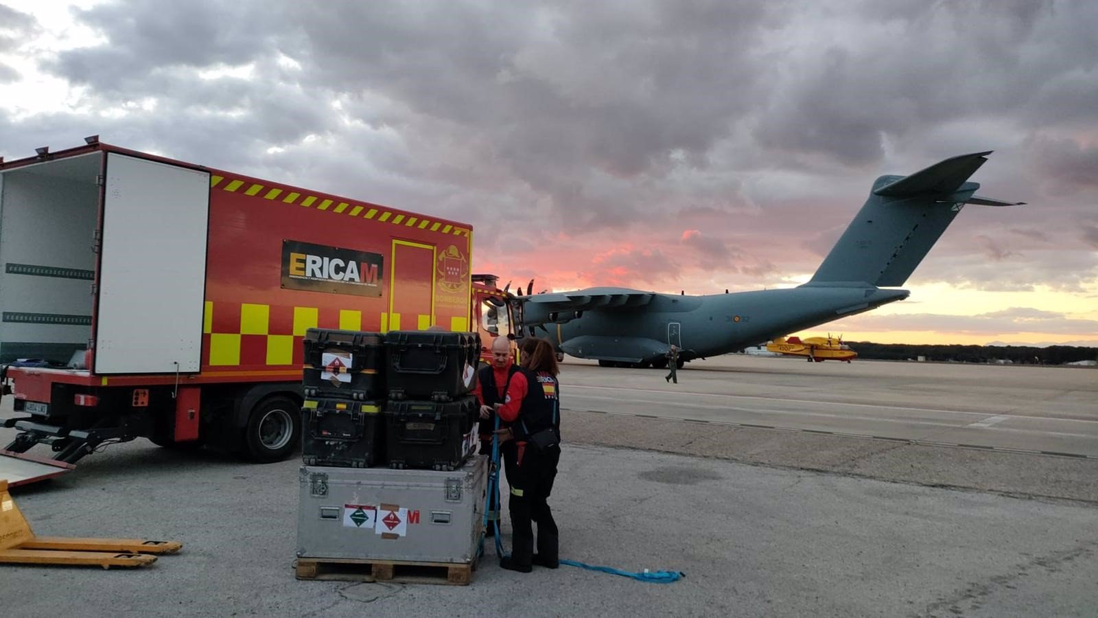 El dispositivo del Ericam viaja a Turquía para prestar ayuda tras el terremoto