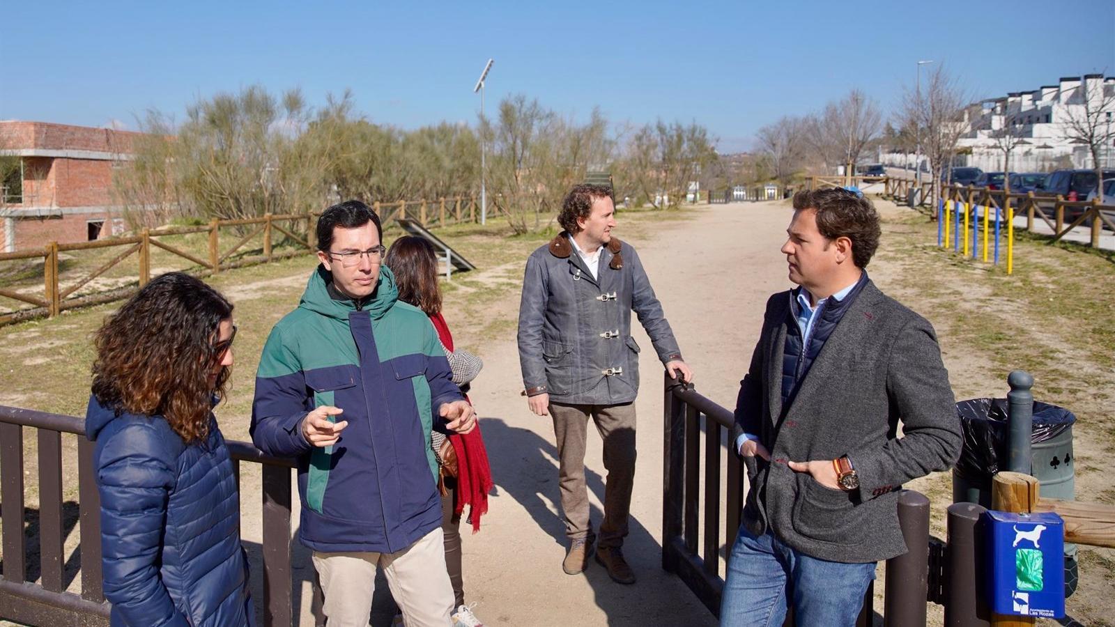 La nueva área canina de El Montecillo eleva a 50 el número de espacios de este tipo en Las Rozas